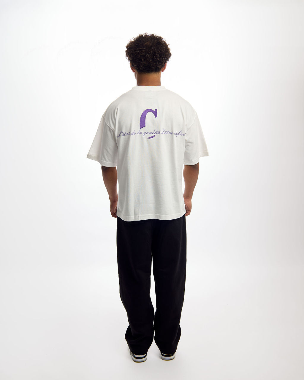 LIMITED EDITION White/Purple ROYALTY T-Shirt